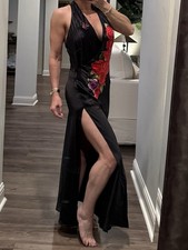 Maxi abito slip vintage