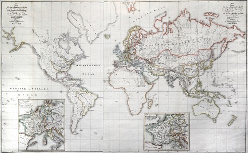Cartina del mondo - mondo, originale