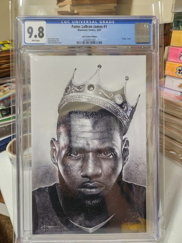 Fama lebron james - cgc, 9.8