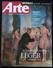 Arte - Rivista mensile # 259 1995 Informale Mattioli Lèger Carol Rama Cadorin