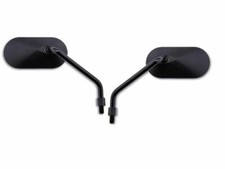 Specchietti moto custom Agila nero opaco Specchi cafe racer coppia