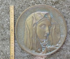 Piatto Votivo In Bronzo Fusione Cera Persa