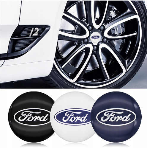Adesivi coprimozzo ford - adesivi,