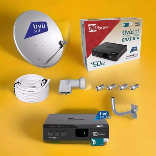 Kit satellitare tivùsat - satellitare, hd