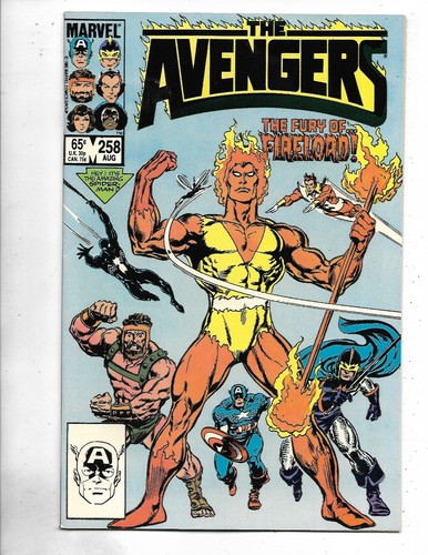 Avengers 258 1985 fine - avengers, 1985,
