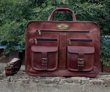 Uomo pelle vintage - uomo, messenger