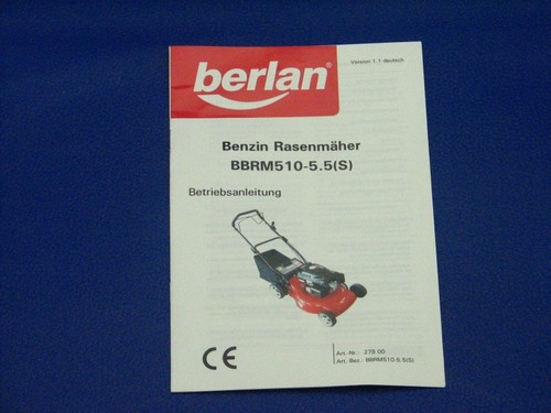 Manuale uso rasenmäher - manuale, d'uso