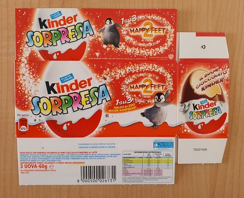 Kinder ferrero italia tri pack - ferrero,
