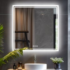 Specchio bagno 80x80 con
