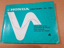 CATALOGO RICAMBI HONDA CBX 750