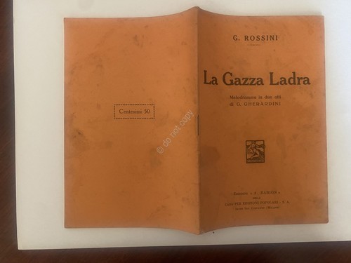 Libretto opera rossini - libretto,