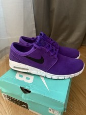 Nike SB Stefan Janoski Max L Hyper Grape Black White 685299-501 US Men’s 9.5
