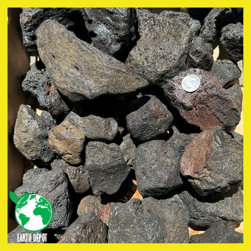 Rocce lava nere grandi - rocce,