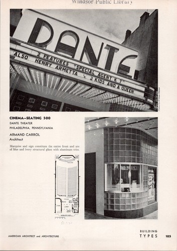 1938 article dante theater - 1938,