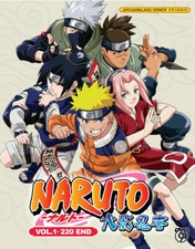 Naruto TV series DVDs Box Set
