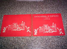 ALBUM I COSTUMI MONDADORI 1962 ENCICLOPEDIA DI TOPOLINO COMPLETO OTTIMO