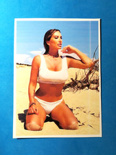 CLIPPING RITAGLIO GIORNALE SABRINA SALERNO NUDO ARTISTICO DA COLLEZIONE - (175)