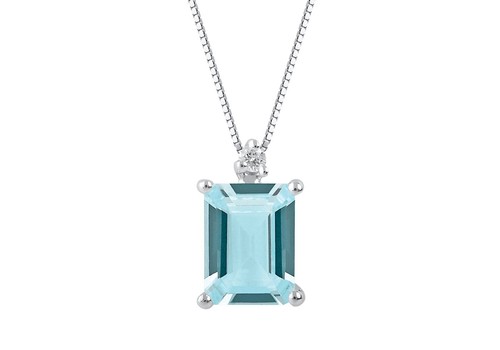 Collana demetra acquamarina - collana,