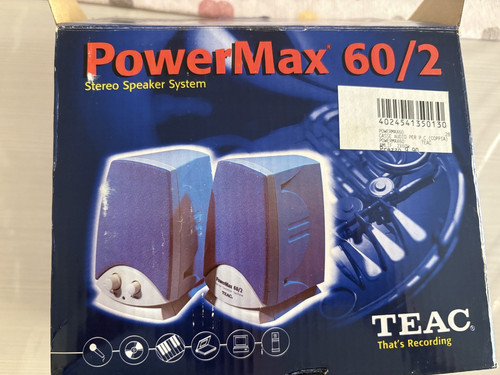 Casse vintage teac powermax - pc,