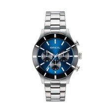 Orologio Breil Remixer Blu TW2114 watch Acciaio Uomo 42mm Cronografo Nuovo