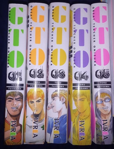 Lotto manga gto - 1-5,