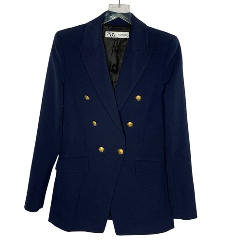 Giacca blazer doppiopetto - , zara