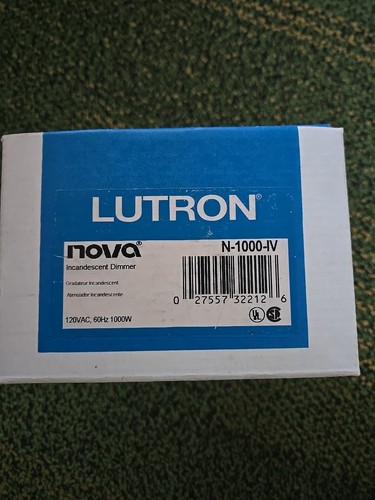 Lutron 1000 dimmer - a, luce
