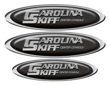 Adesivo Ovale Carolina Skiff