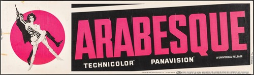 Stanley donen arabesco poster - stanley,