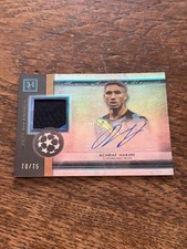 2020/21 Topps Museum inter Hakimi auto signature patch  70/75
