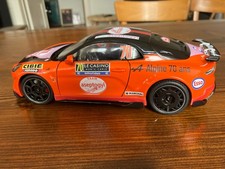 SOLIDO 1/18e -Alpine A110 Radicale 2025 "Orange"-Team Aseptogyl - 4 exemplaires