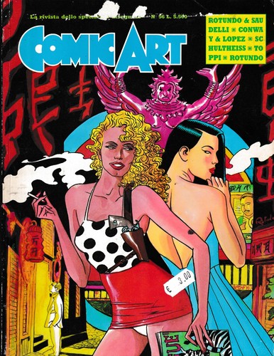 Comic art rivista - la,