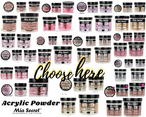 Collezione polvere acrilica