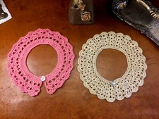  COLLETTO, DUE, IN PIZZO ALL'UNCINETTO PER BAMBINA