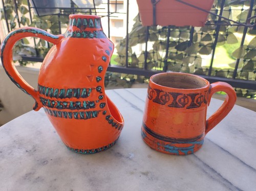 Brocche arancioni vintage - 2,