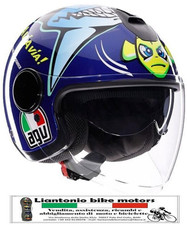 CASCO MOTO JET AGV ETERES REPLICA VALENTINO ROSSI MISANO 2015 E 22.06