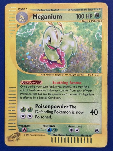 Meganium 018 165 - meganium, 018/165