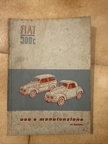 Fiat 500c manuale uso - 500c,