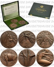 MEDAGLIE SAN MARINO 1979 - CONFERENZA FAO ROMA - TRITTICO - OPUS GRILLI - BRONZO