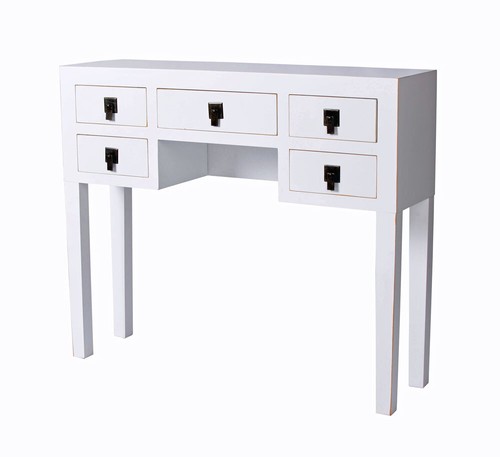 Consolle cinese bianca stile - consolle,