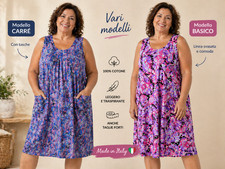 Abiti prendisole puro cotone