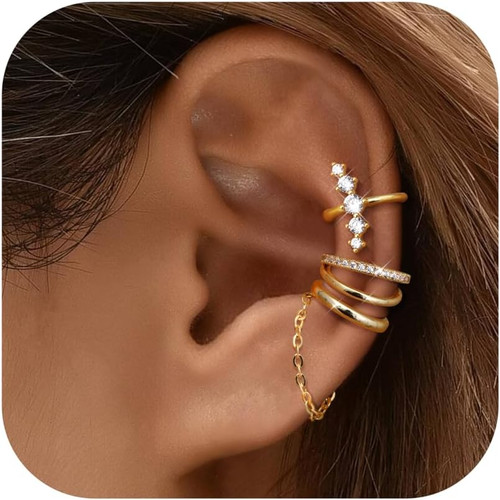 Pezzi ear cuff orecchini - 3,