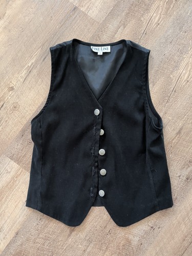 Gilet western vintage bottoni