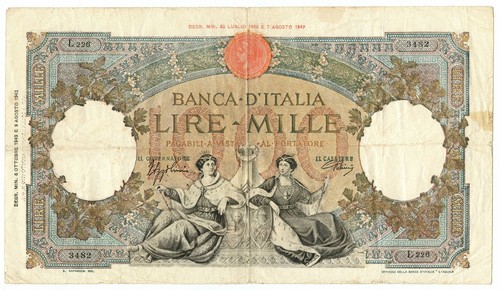 1000 lire capranesi - 1000,