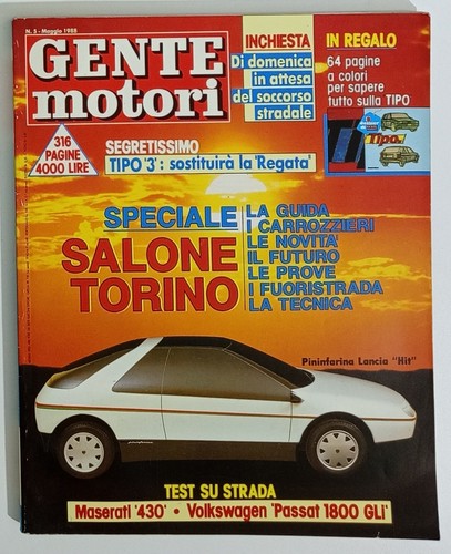 I108726 gente motori - i108726, 1988
