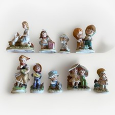 9 Statuine stile Capodimonte