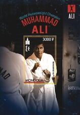 Mongolia 2007 - Muhammad Ali Boxe - Foglio francobolli ricordo - MNH