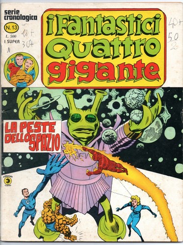 Fantastici quattro gigante - fantastici, 4