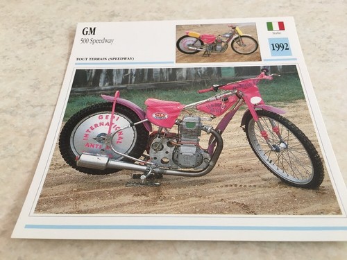Carte moto 500 speedway - carte,