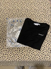 t shirt off white nera